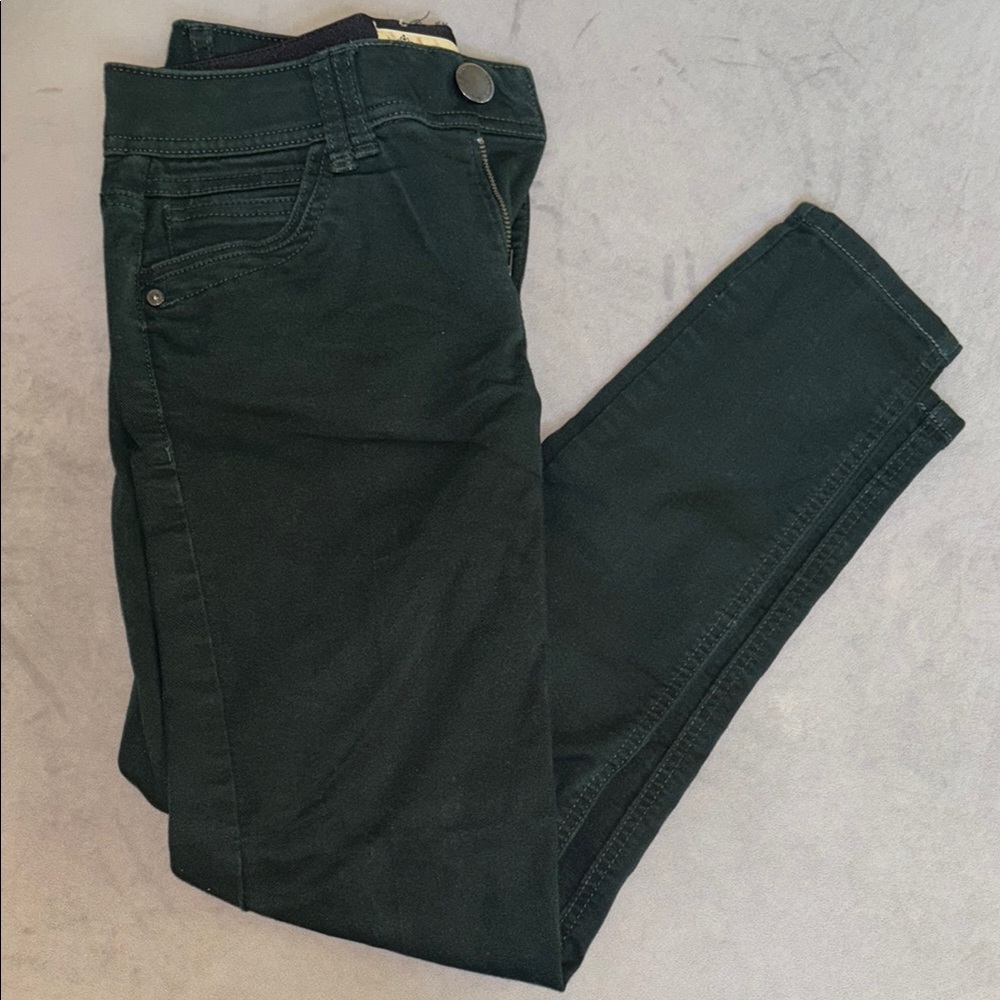 Green Skinny Jeggings